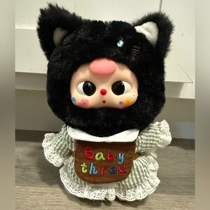 Baby Three BB3 Black Cat Kitten Wardrobe Plush Series
